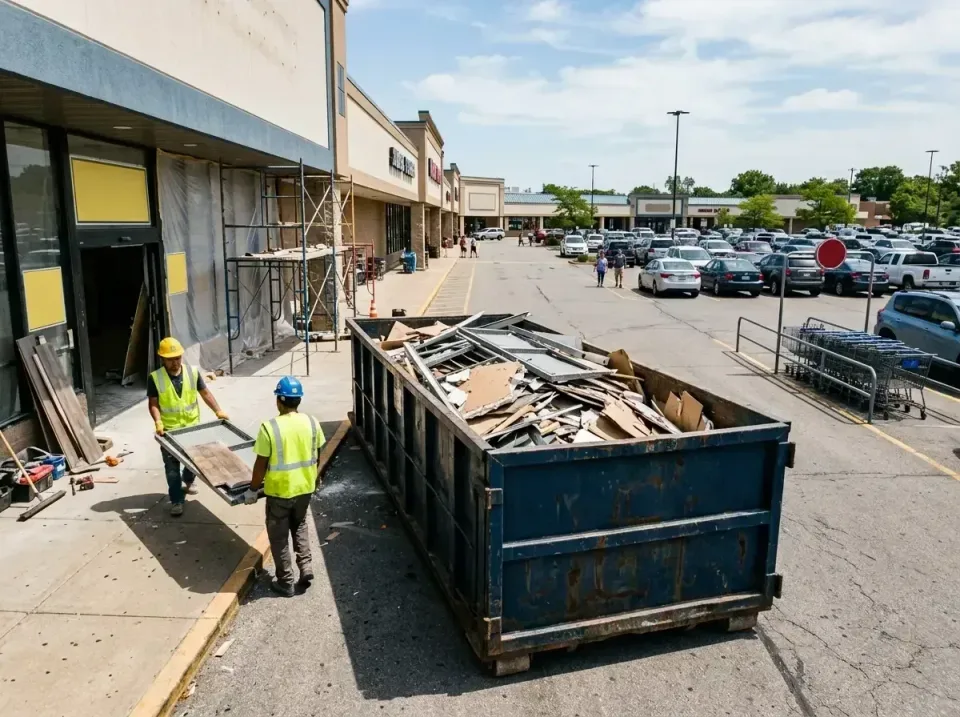 retail-store-renovation-debris-003 — frequently asked questions, Roll-off Dumpster Rentals in Woodbridge, VA